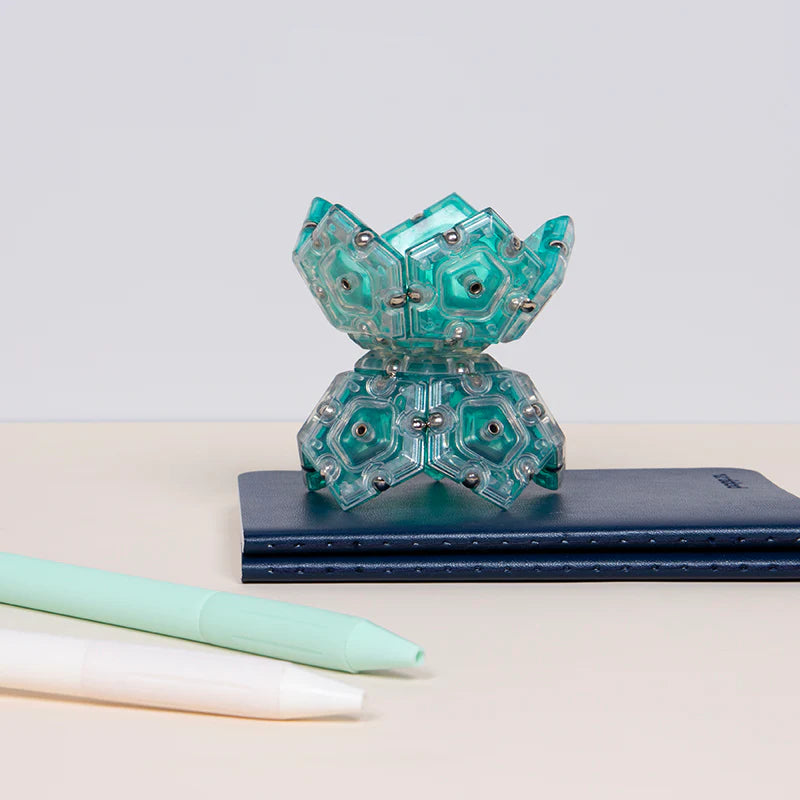 Geode Magnetic Fidget Set: Aqua