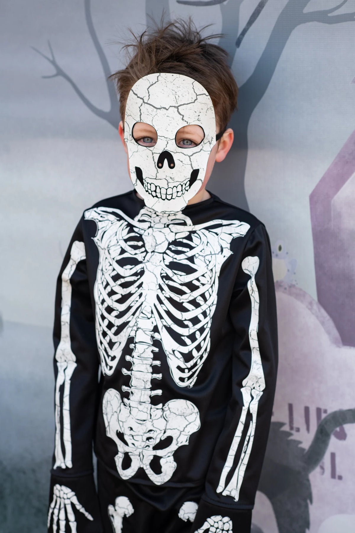 Glow-in-the-Dark Skeleton Costume