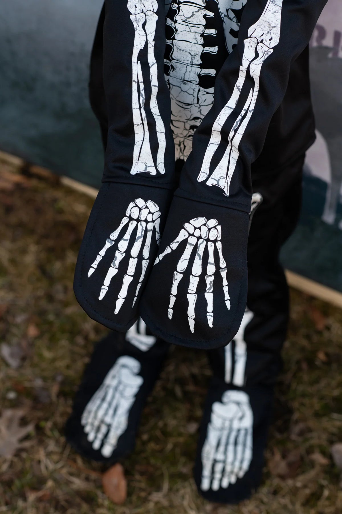 Glow-in-the-Dark Skeleton Costume