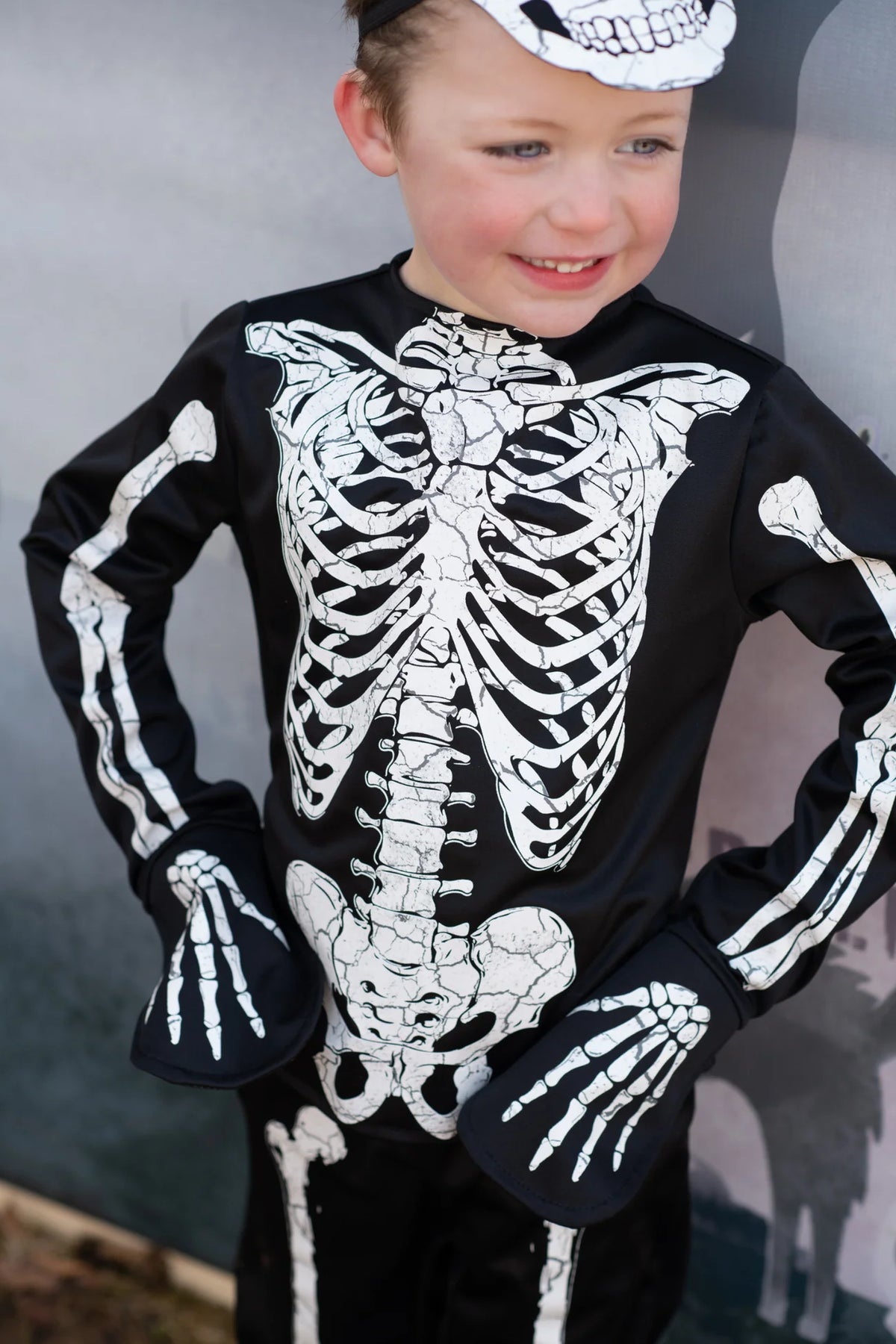 Glow-in-the-Dark Skeleton Costume