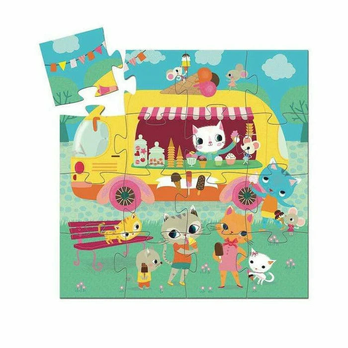 Mini Ice Cream Truck - 16 Piece Puzzle