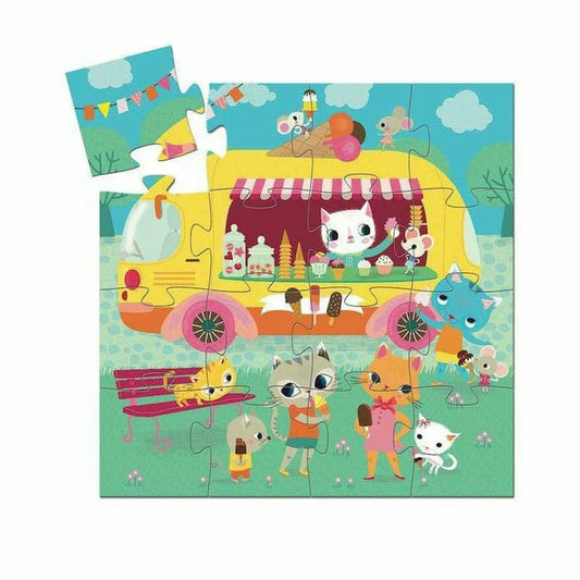 Mini Ice Cream Truck - 16 Piece Puzzle