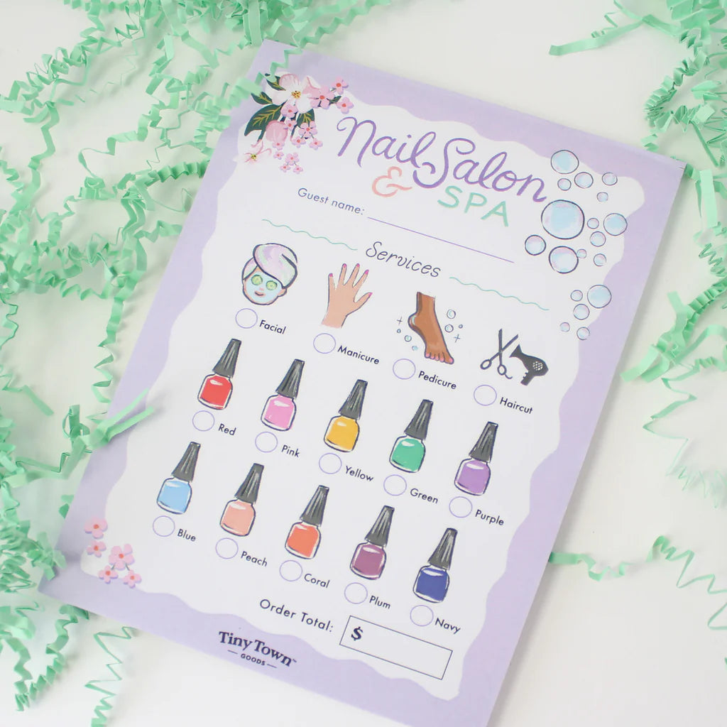 Inklings Tiny Town™ Play Notepad - Nail Salon