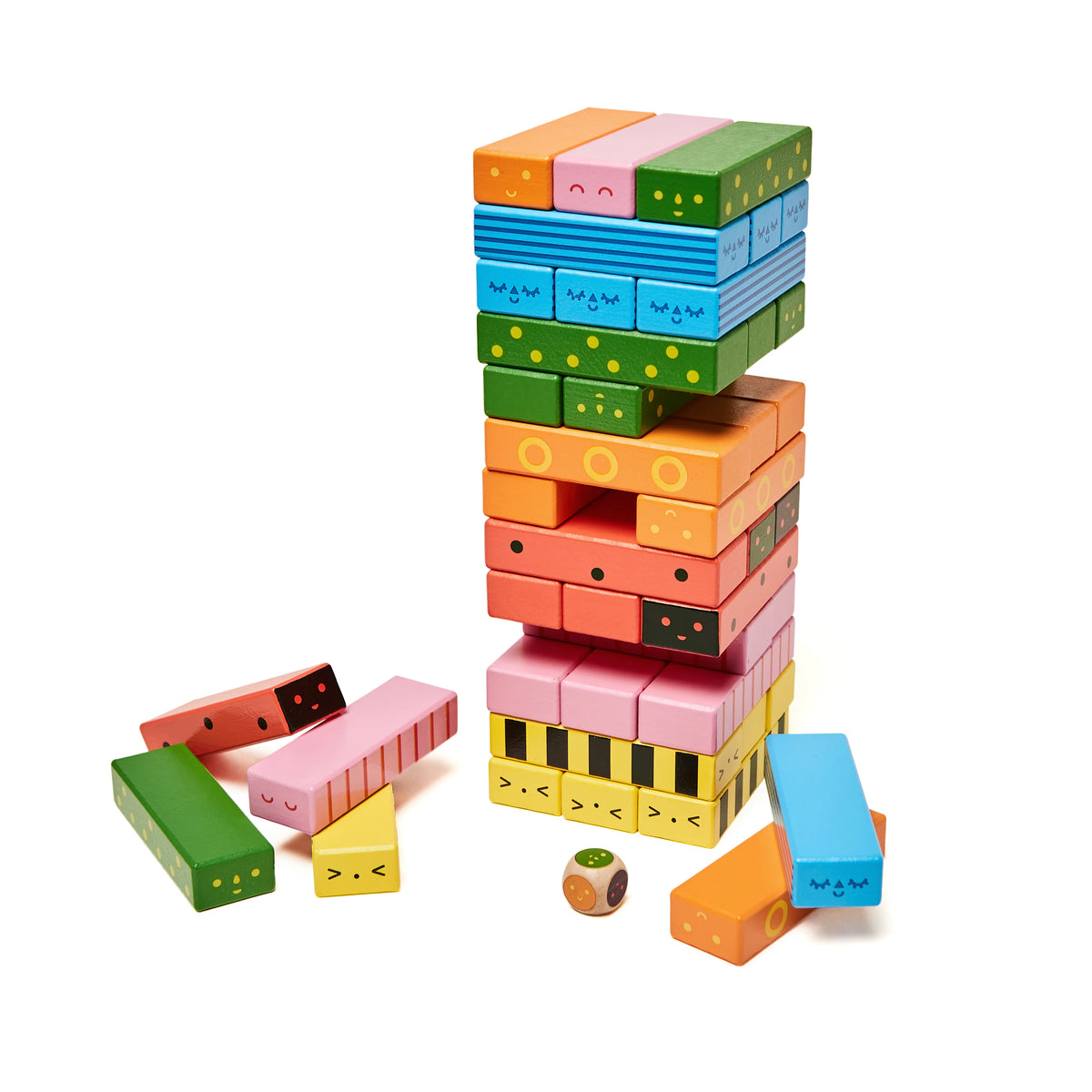 Biddybug Stack Kidoki Stack-A-Bug Wooden Game – Birdie's