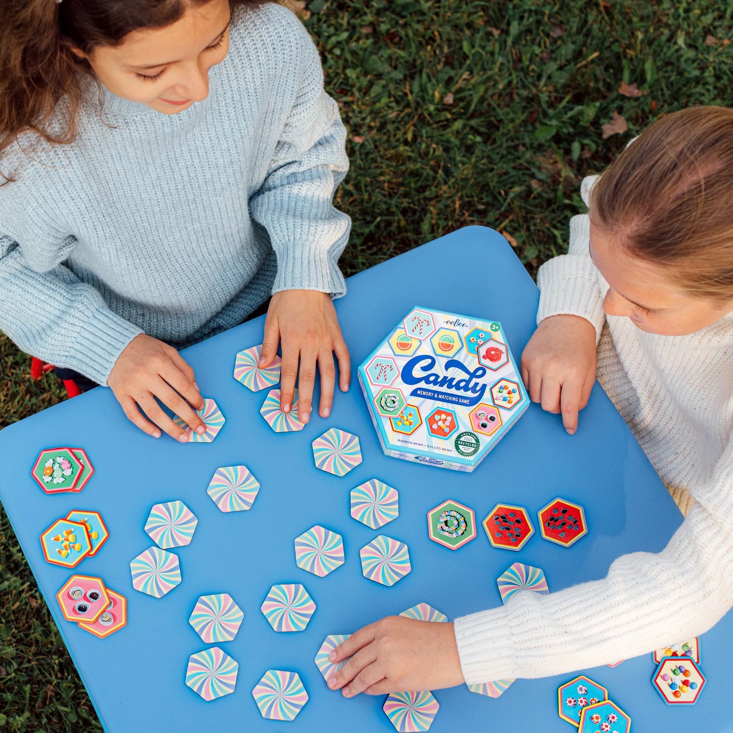 Candy Little Hexagon Matching Game by eeBoo