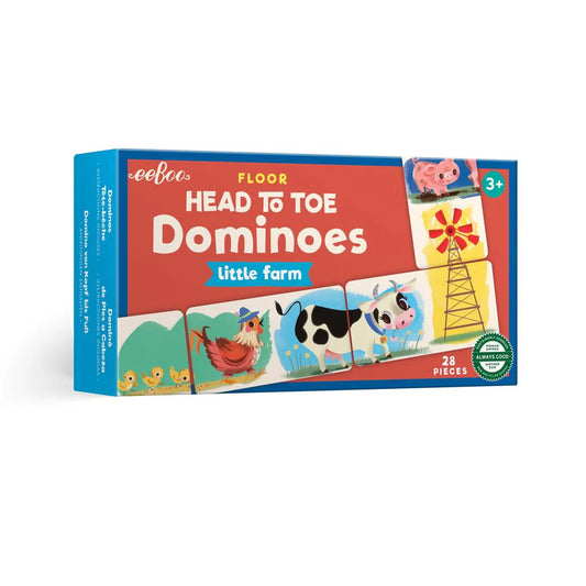 Head to Toe Dominoes Little Farm by eeBoo