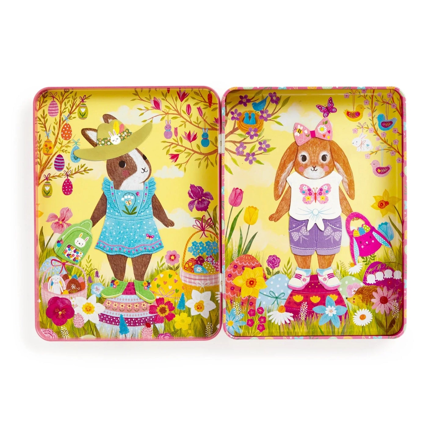 Garden Bunnies Magnetic Dress-Up