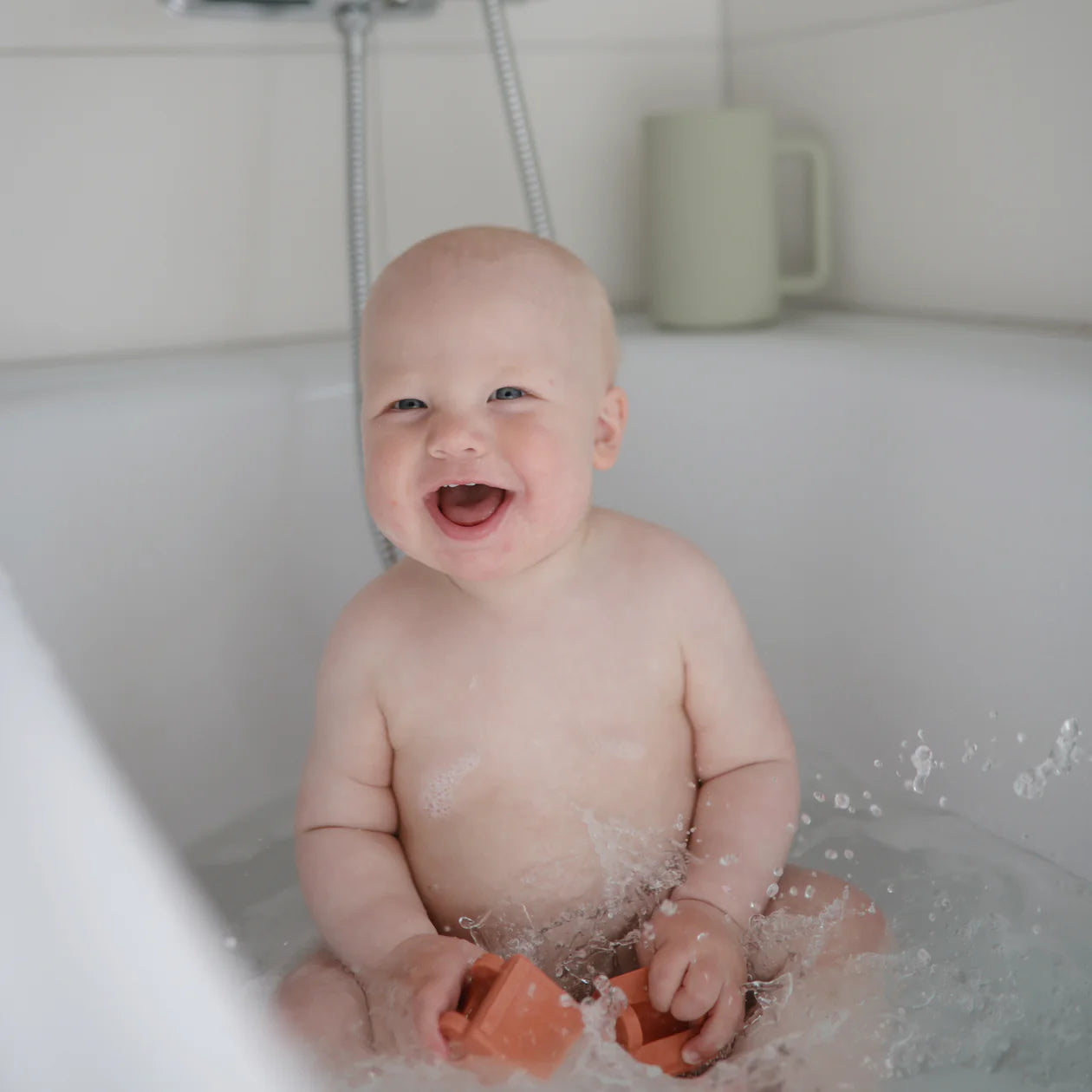 Vehicles Mold Free Bath Play Set by mushie