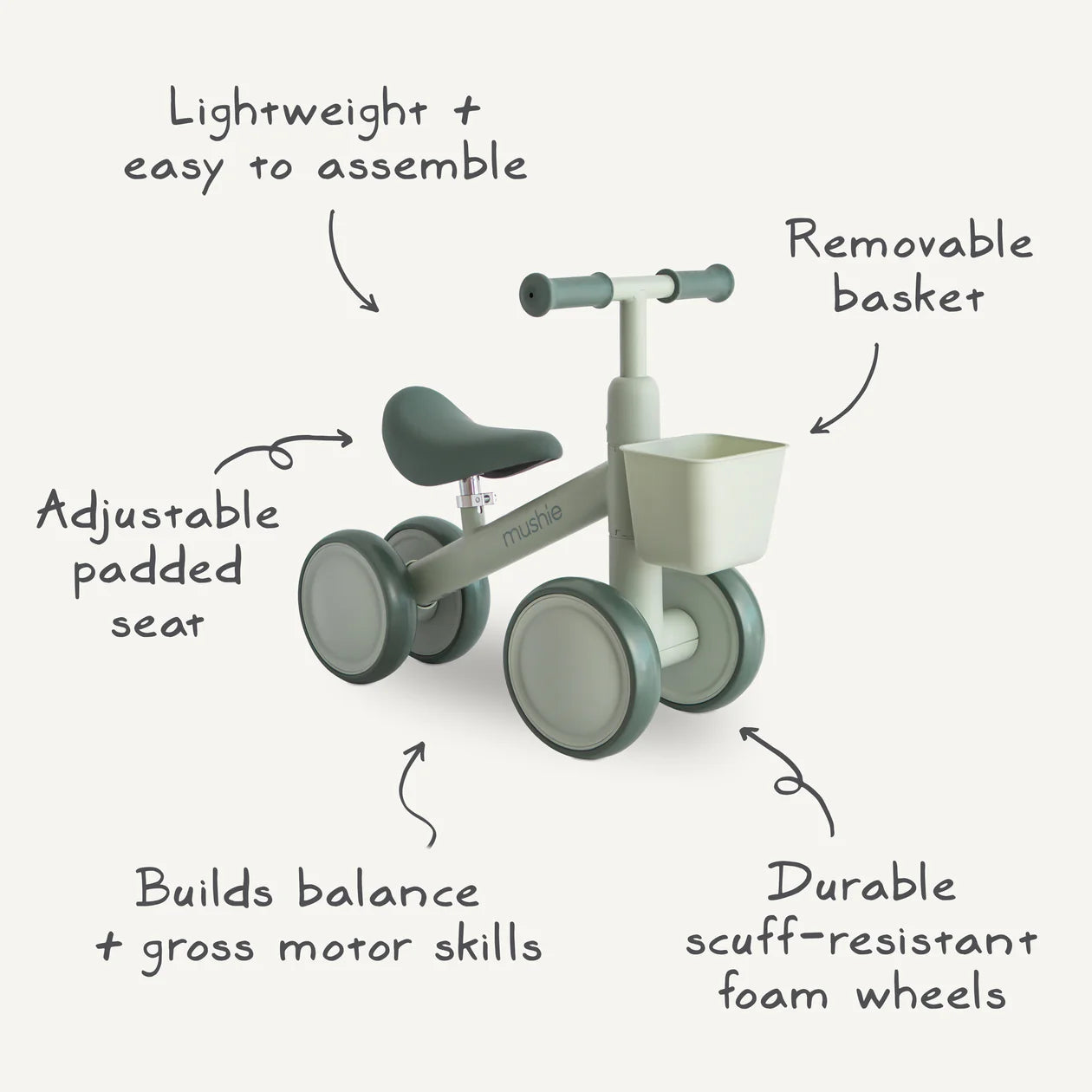 Mini Toddler Bike (Assorted Colors)