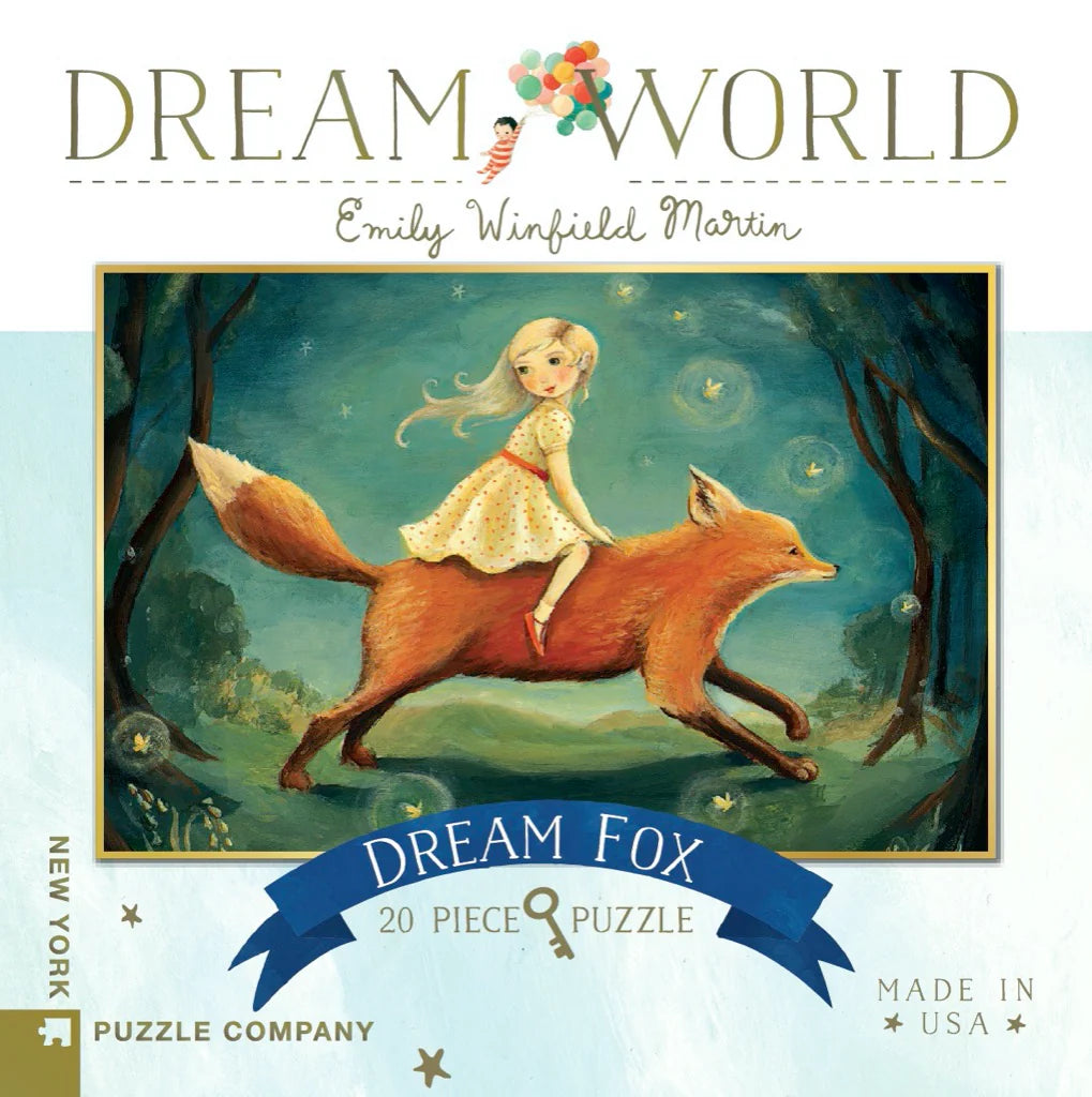 Dream World, Dream Fox, 20 Piece Mini Puzzle