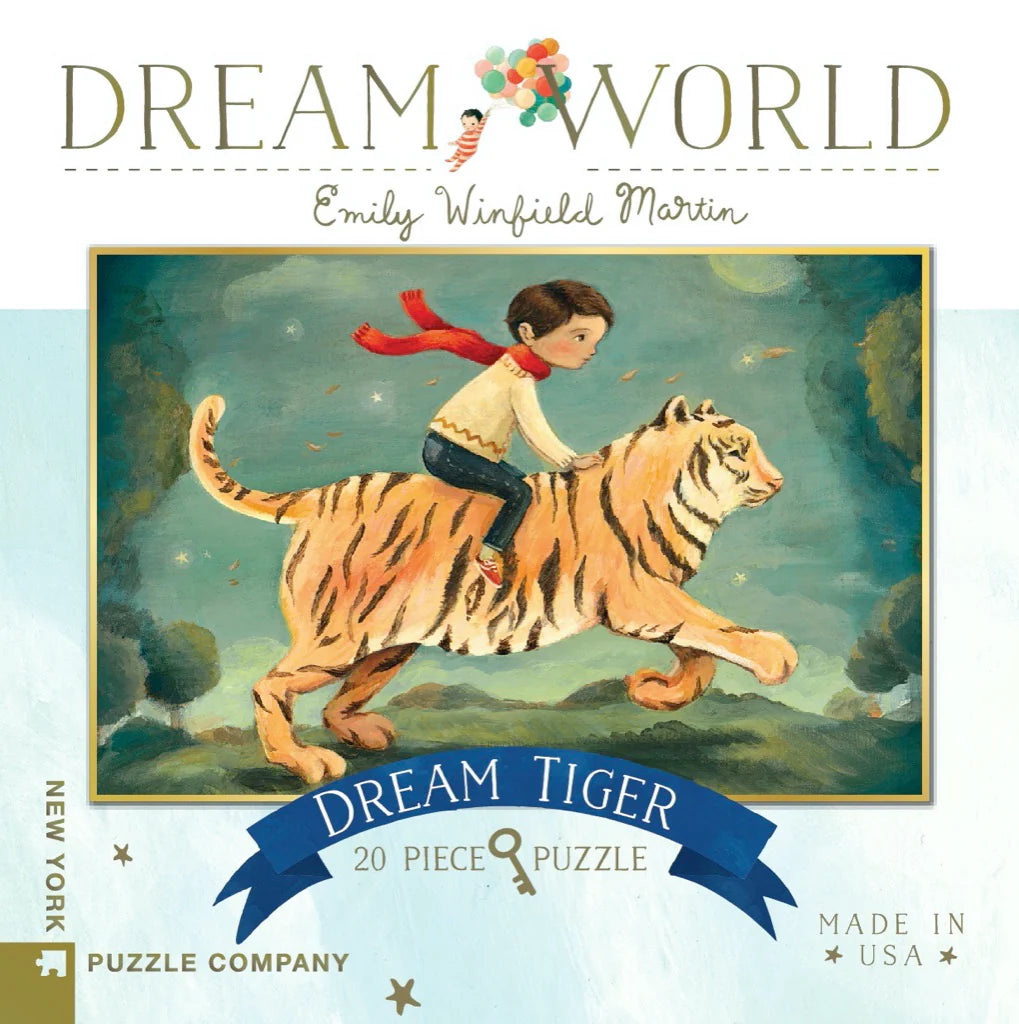 Dream World, Dream Tiger, 20 Piece Mini Puzzle