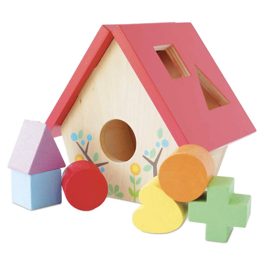 Woodland Bird House Shape Sorter by Jack Rabbit Creations