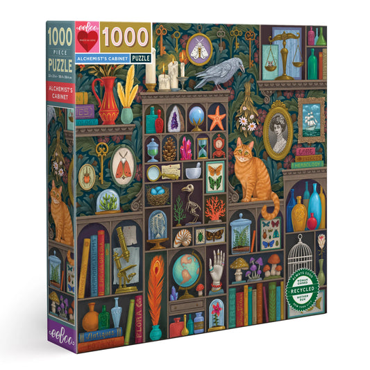 Alchemist's Cabinet 1000 Piece Puzzle by Eeboo