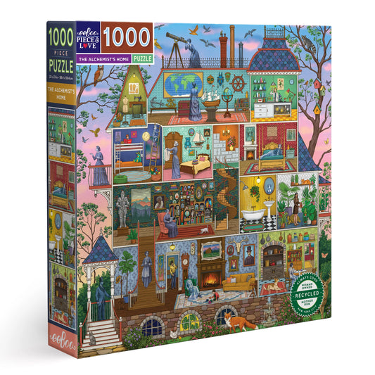 The Alchemist's Home 1000 Piece Puzzle by Eeboo