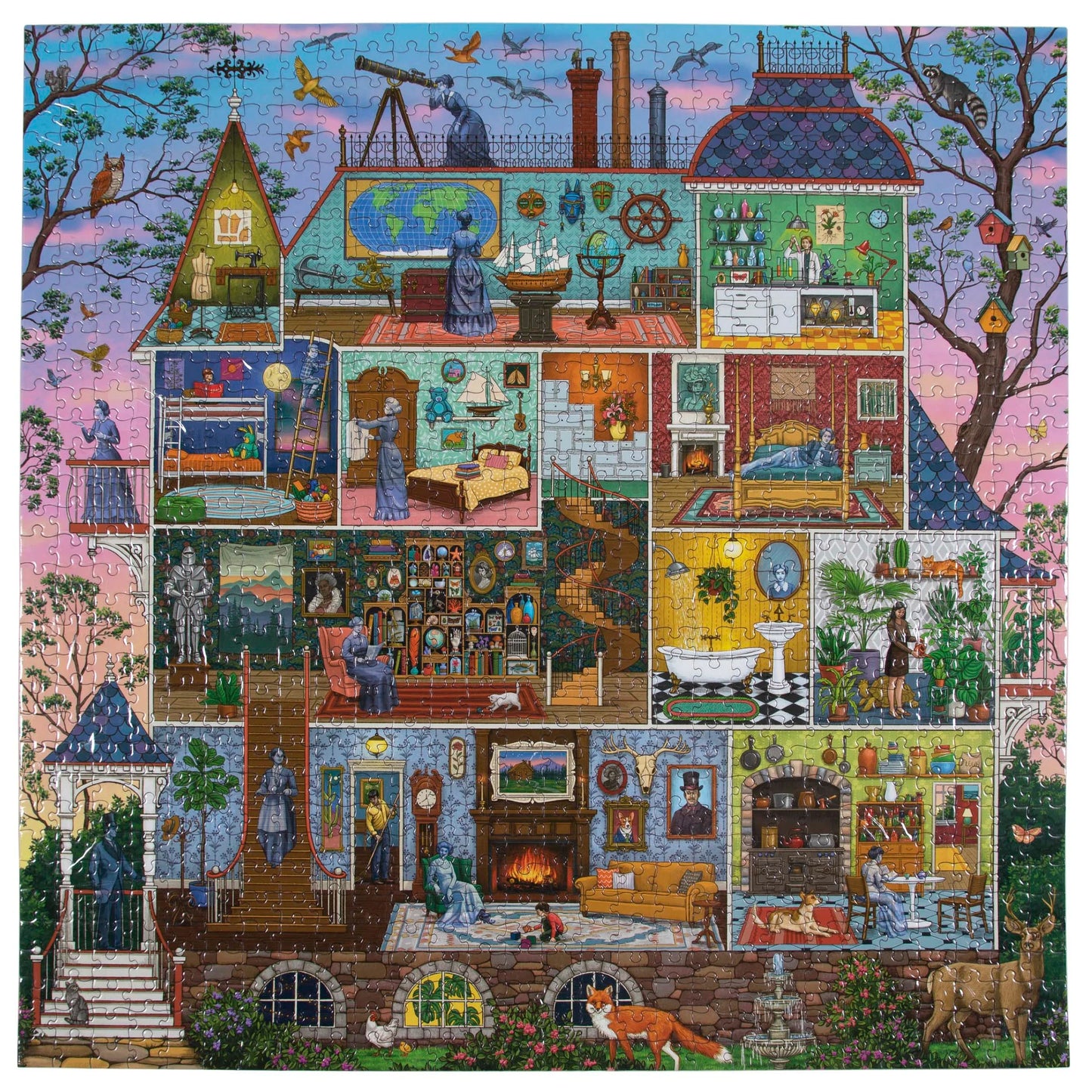 The Alchemist's Home 1000 Piece Puzzle by Eeboo