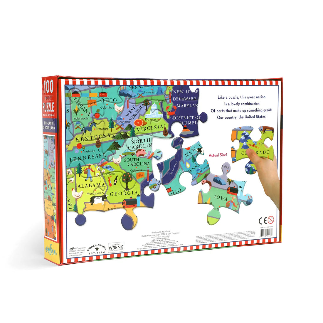 This Land is Your Land 100 Piece Puzzle