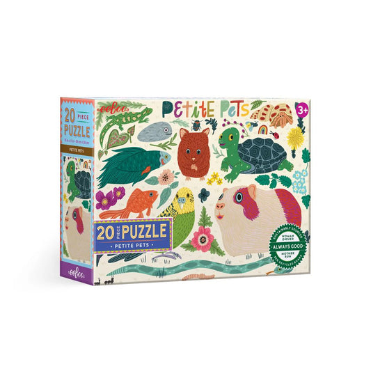 Petite Pets 20 Piece Puzzle by eeBoo
