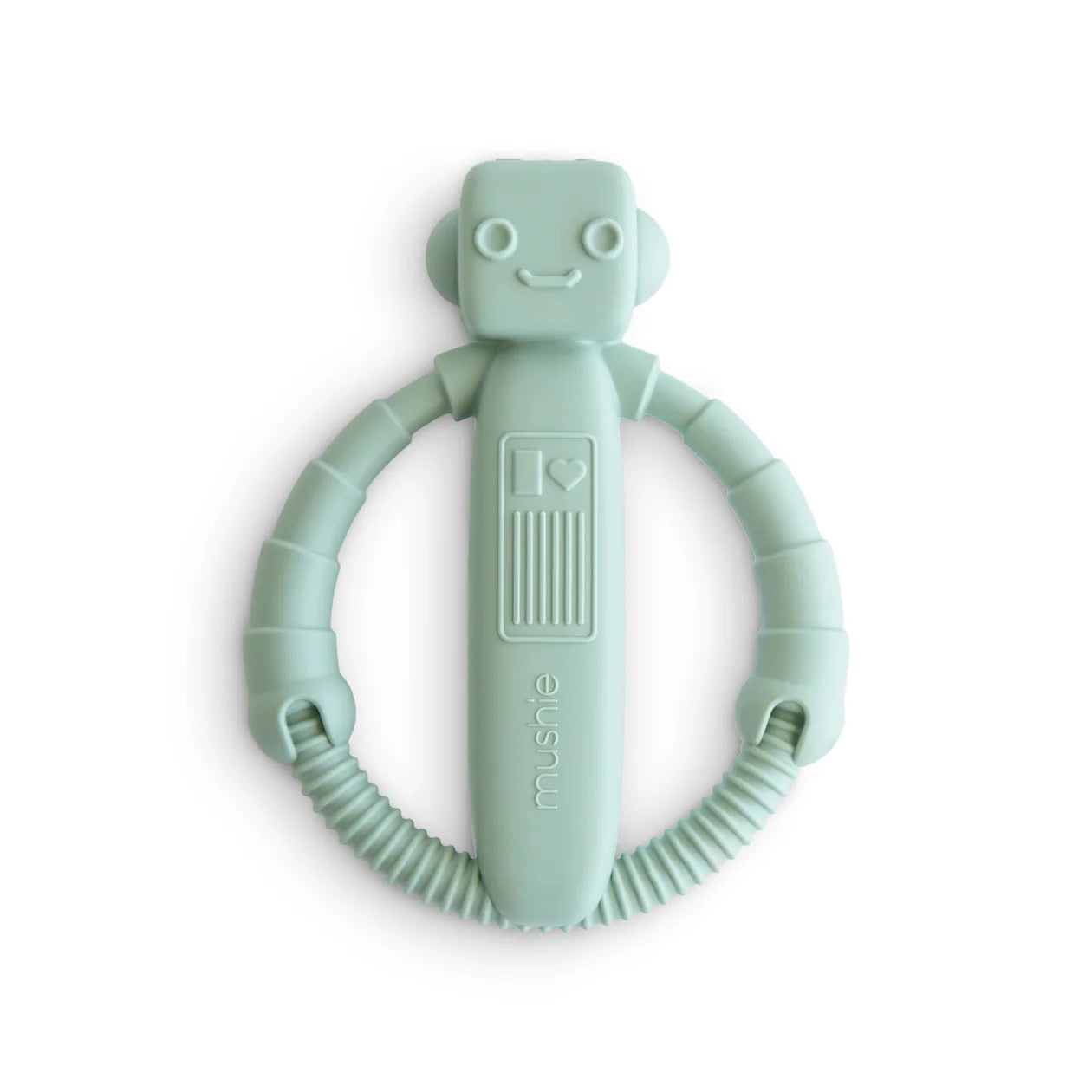 Robot Rattle Teether by mushie