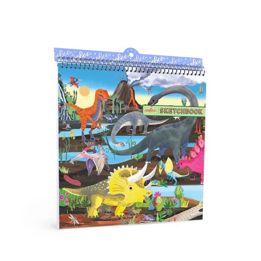 Dinosaur Square Sketchbook by eeBoo