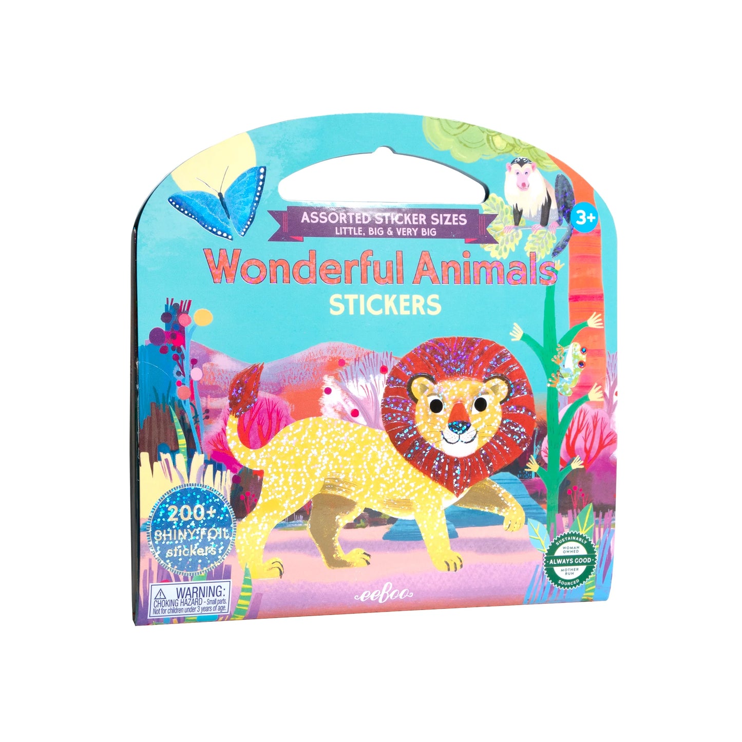 Wonderful Animals Shiny Stickers by eeBoo
