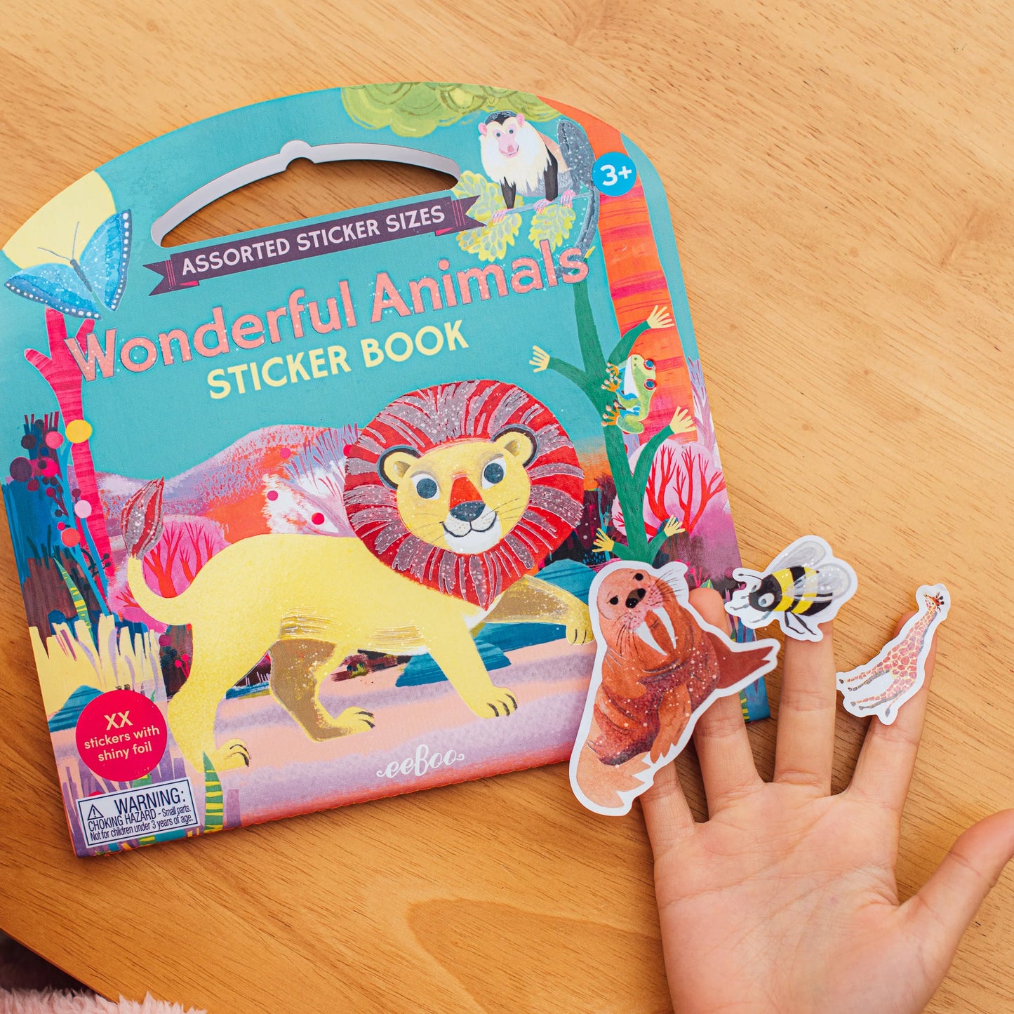 Wonderful Animals Shiny Stickers by eeBoo