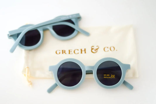 Grech & Co Sustainable Sunglasses - Light Blue - Child Size
