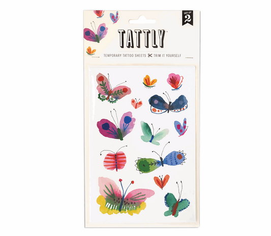 Butterfly Frenzy Tattoo Sheets