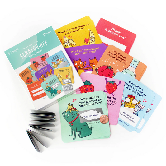 Scratch-off Valentine Cards - Jokes