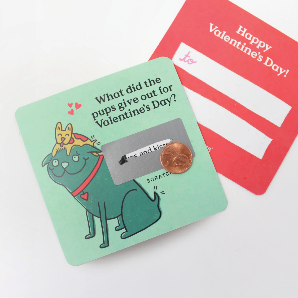 Scratch-off Valentine Cards - Jokes
