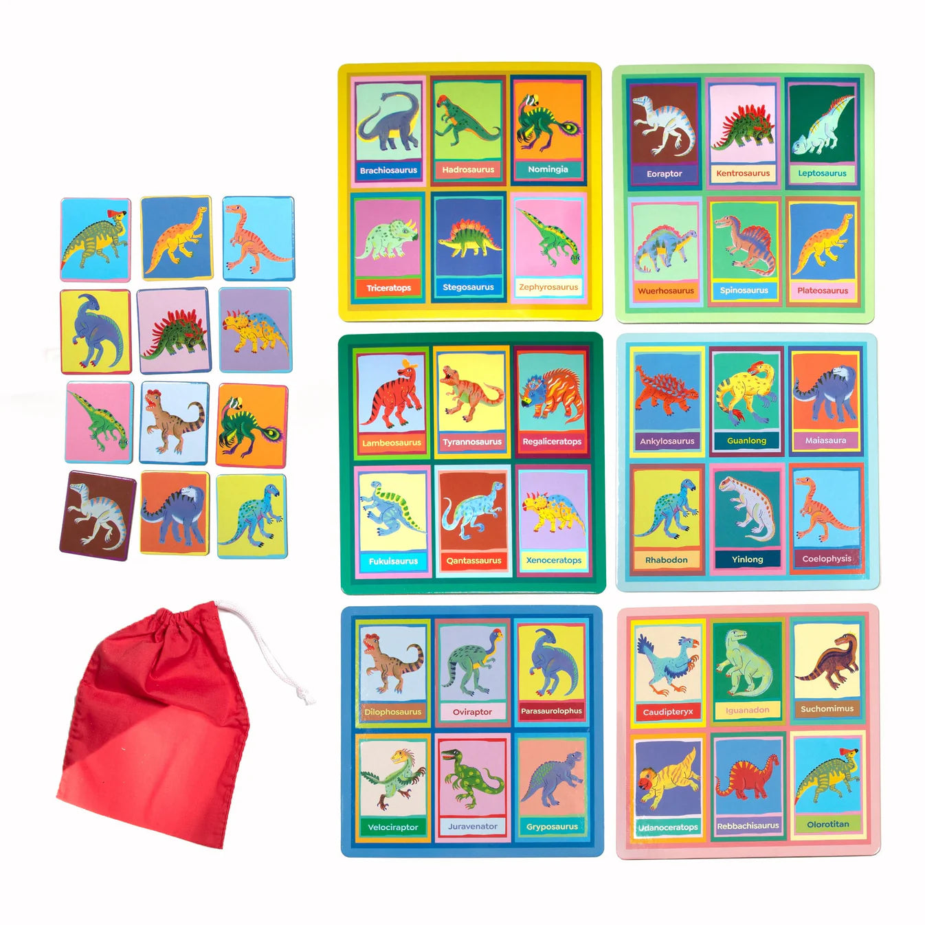 Dinosaur Bingo Game by eeBoo