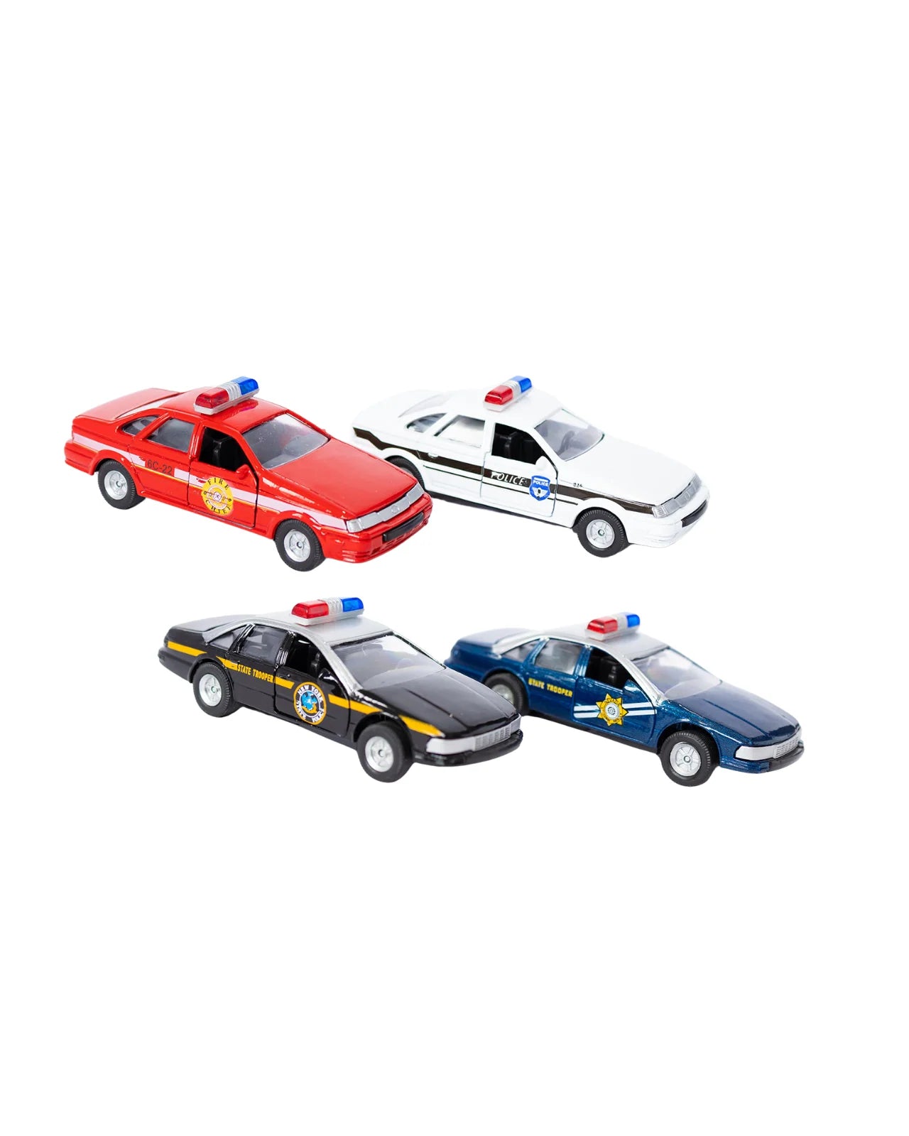 Pull Back Patrol Car - Assorted Colors