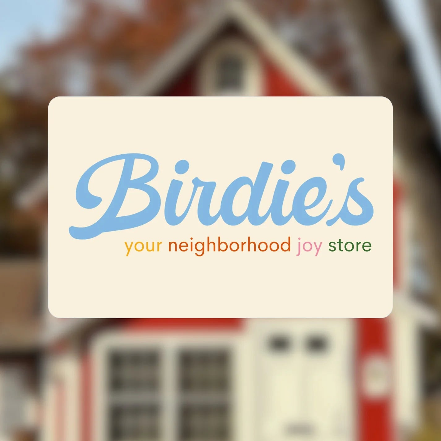 Birdie's Gift Card