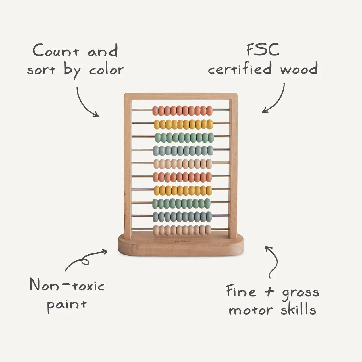 Wooden Abacus by mushie