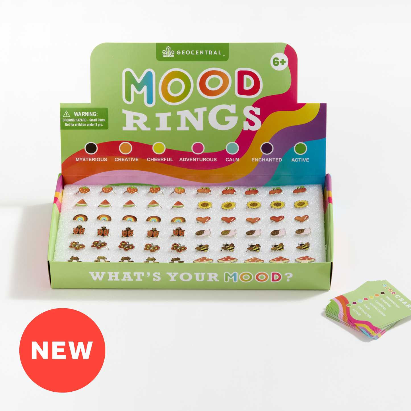 Garden Friends Mood Ring (Assorted Styles)