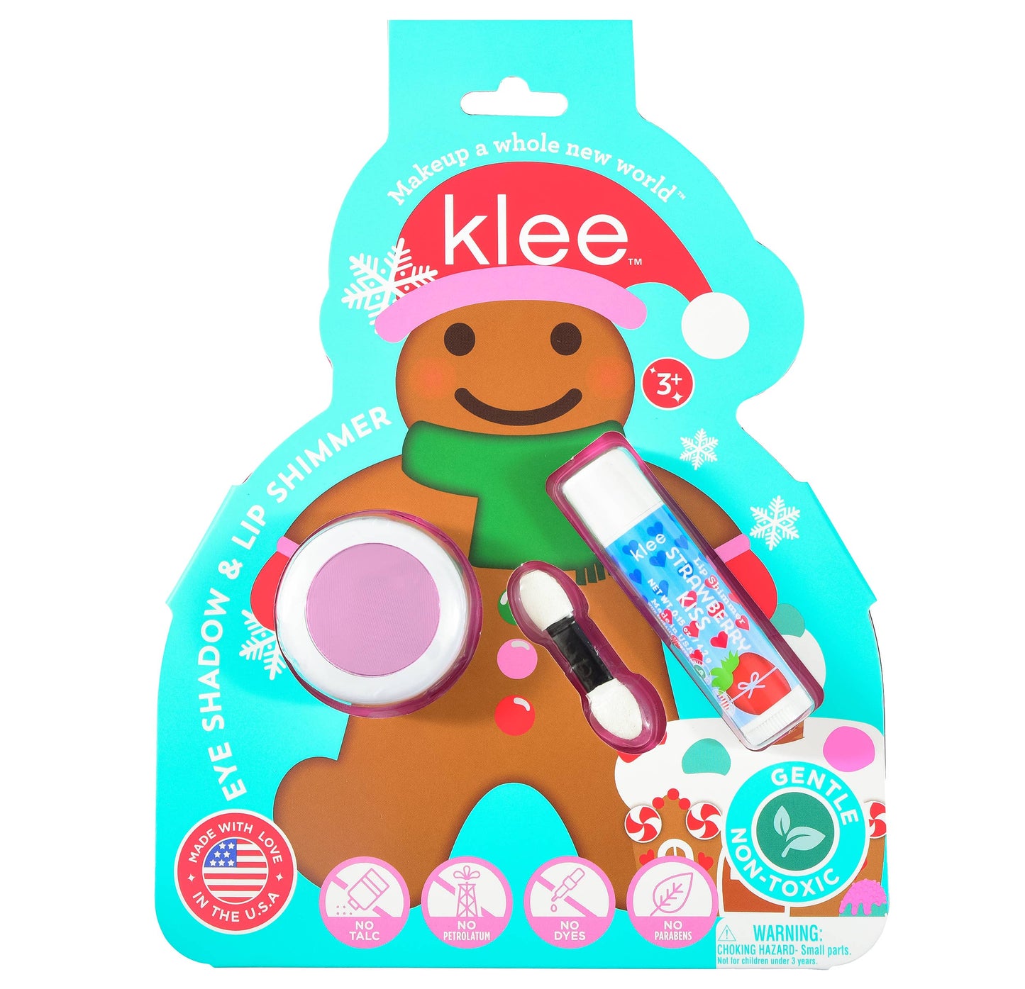 Icicle Sparkles - Holiday Eye Shadow Lip Shimmer Set