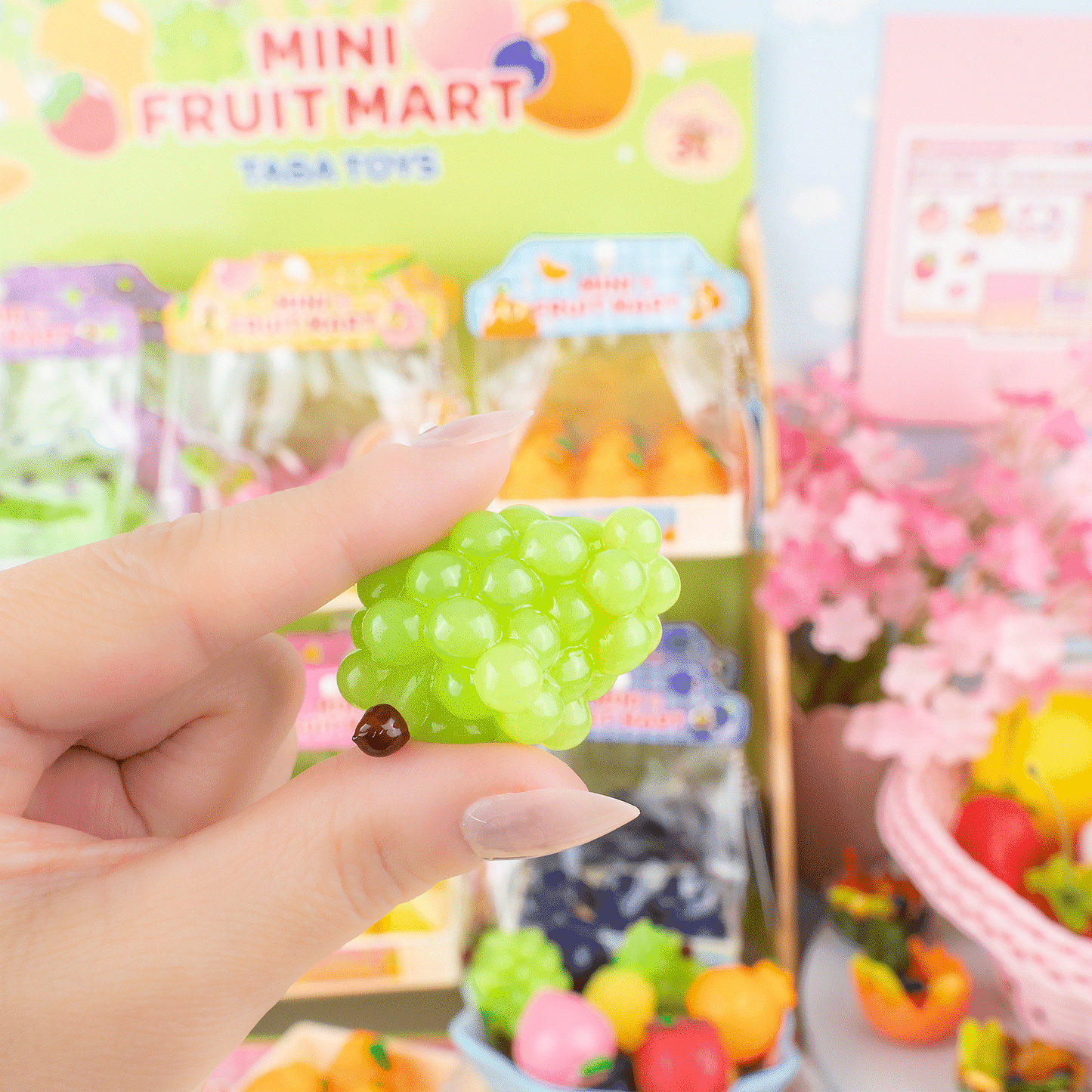 Mini Fruit Mart Taba Squishy (Assorted Fruits)