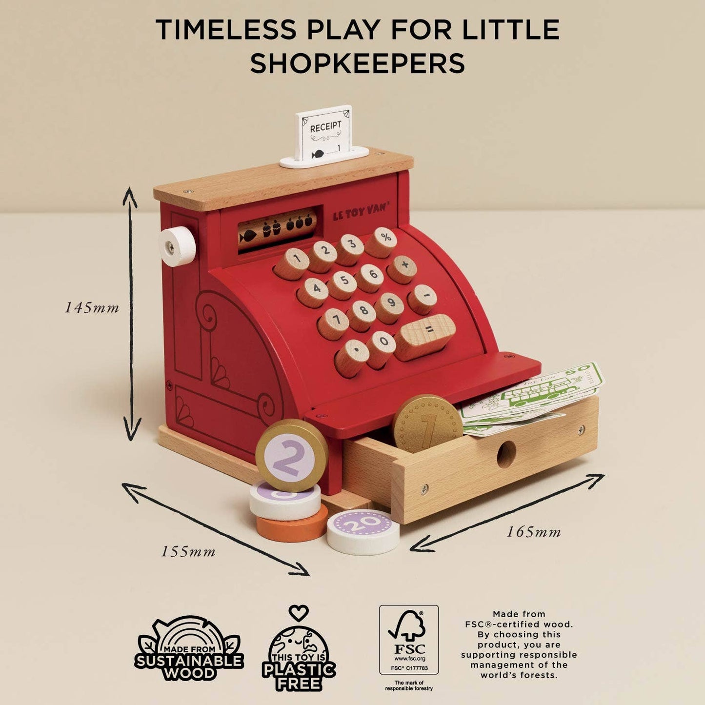 Shop Till - Cash Register & Money