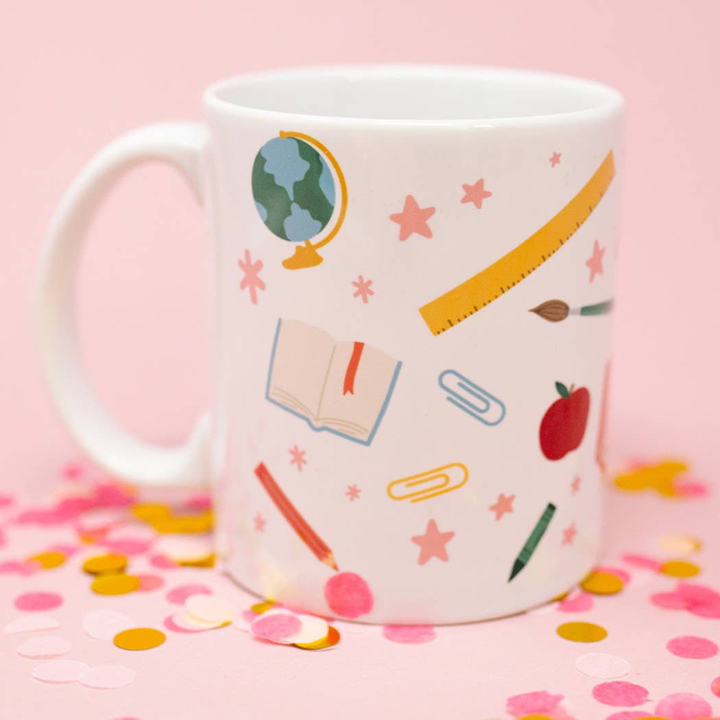 Classroom Icons Teacher Mug