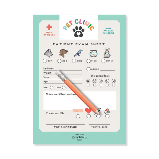 Inklings Tiny Town™ Play Notepad - Pet Clinic