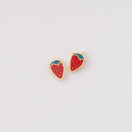 Strawberry Stud Earrings