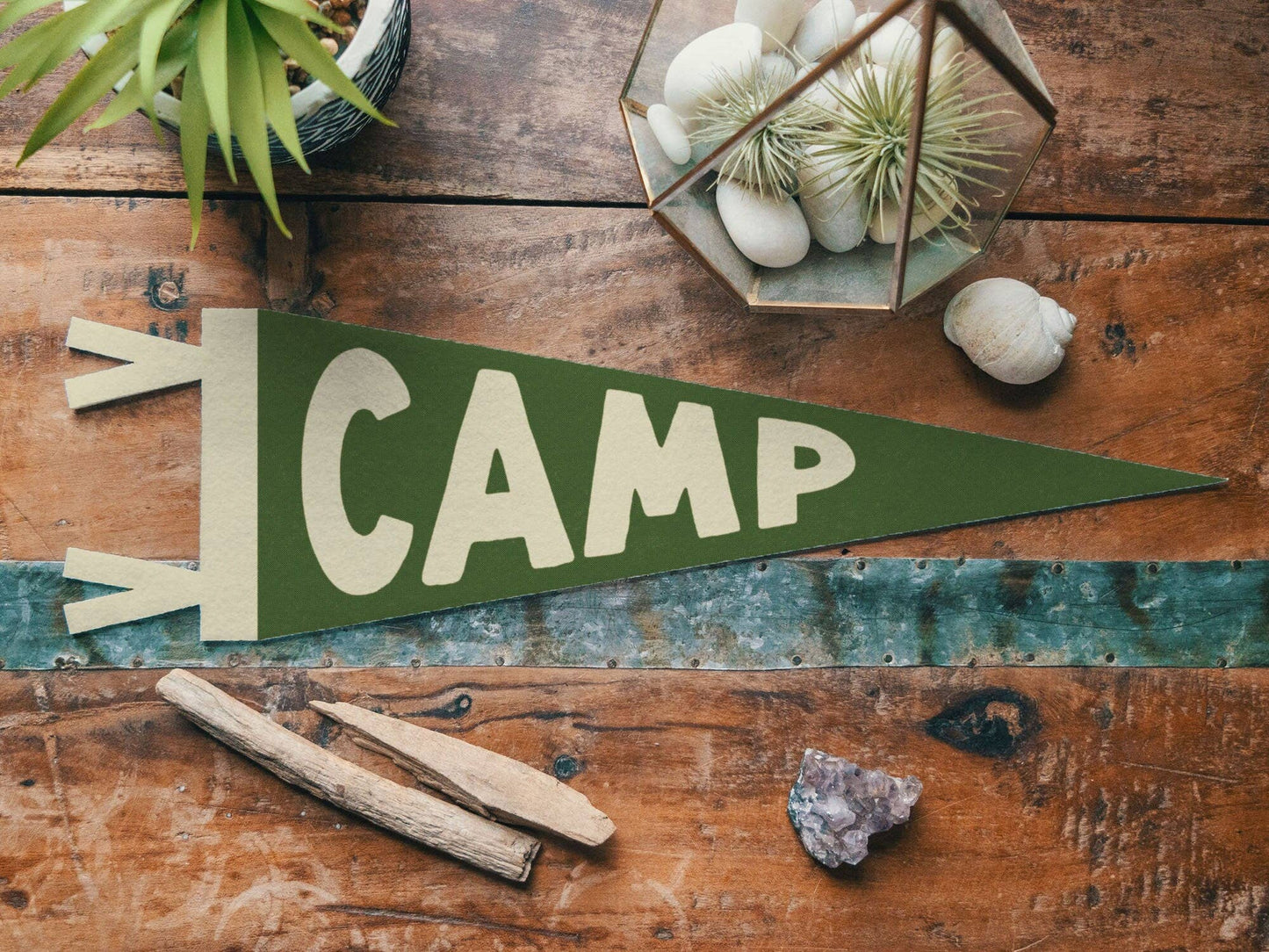 Camp Felt Pennant - Bold Vintage