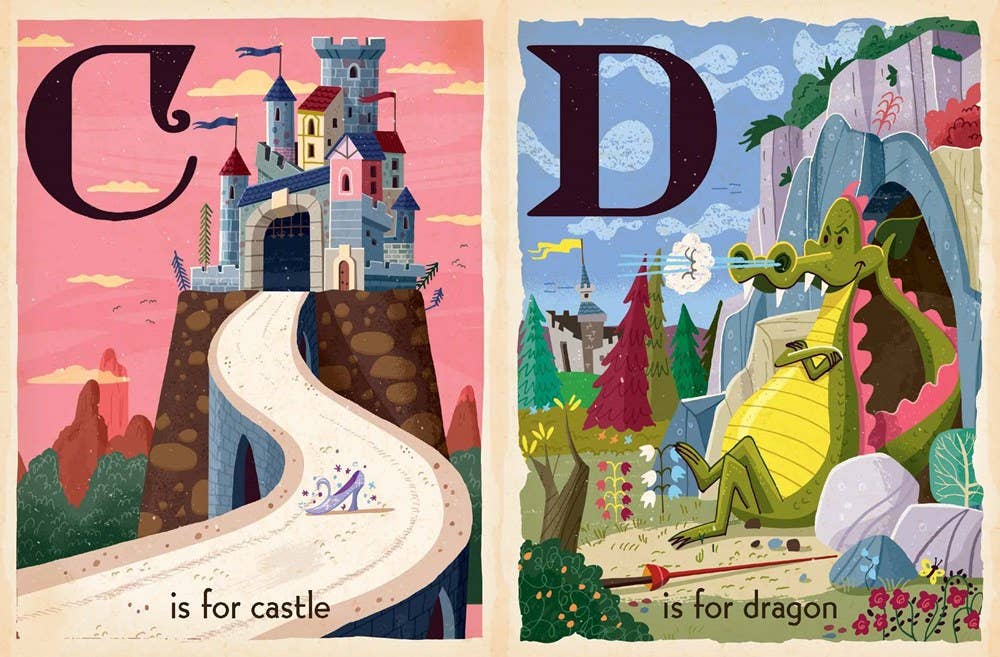 F is for Fairy Tale: Alphabet Board Book