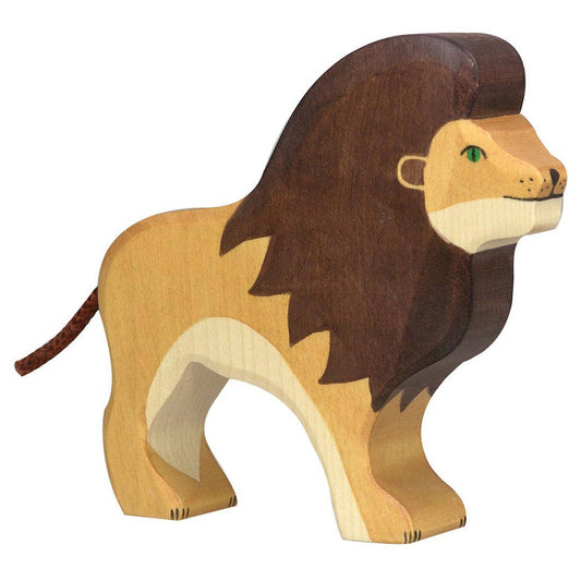 Holztiger Lion