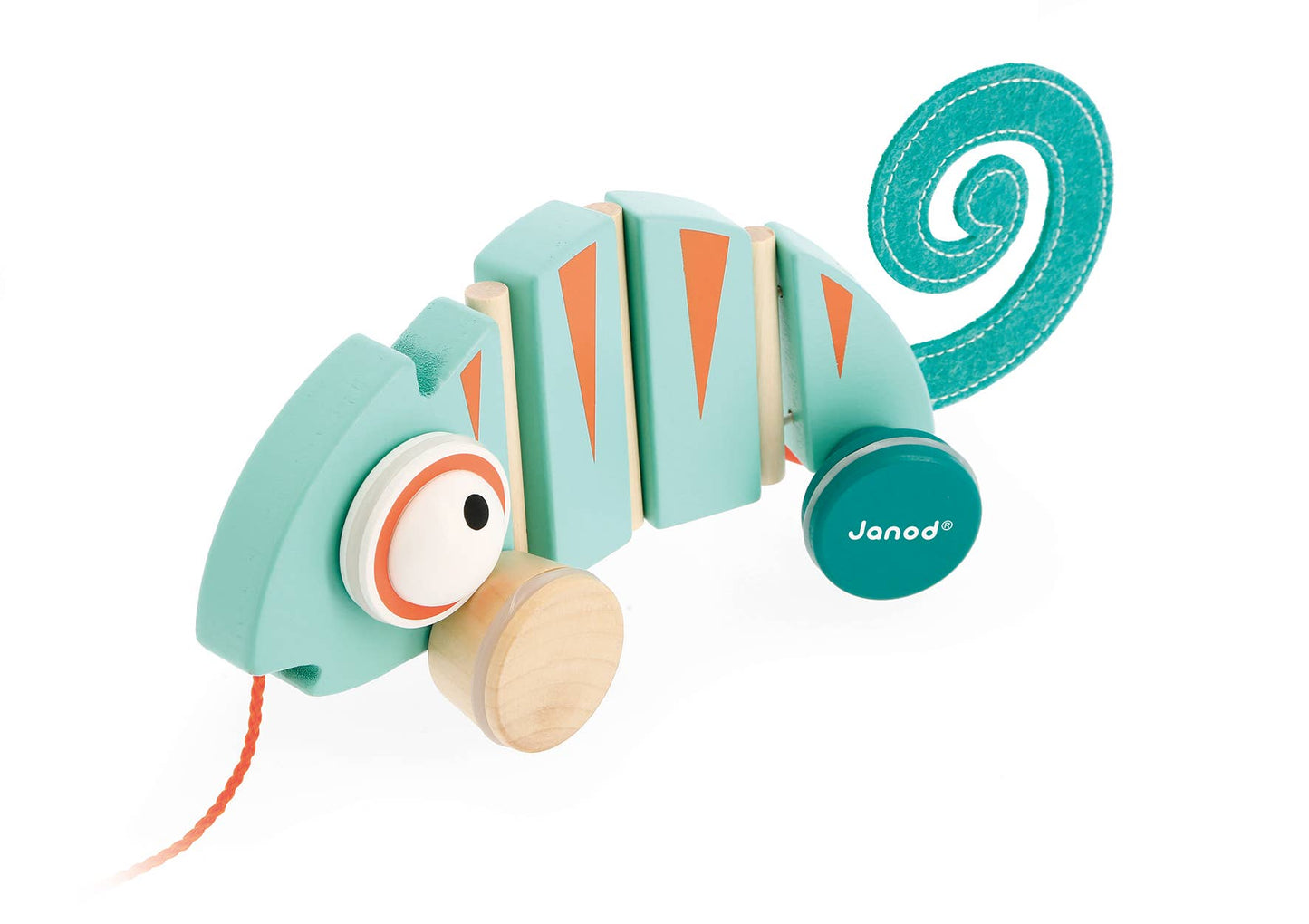 Pull Along Chameleon by Janod