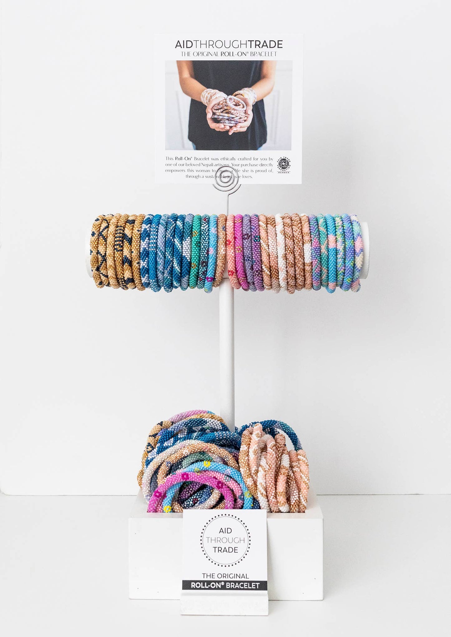 Adult Rollies® Bracelet, Flower Power (Single)