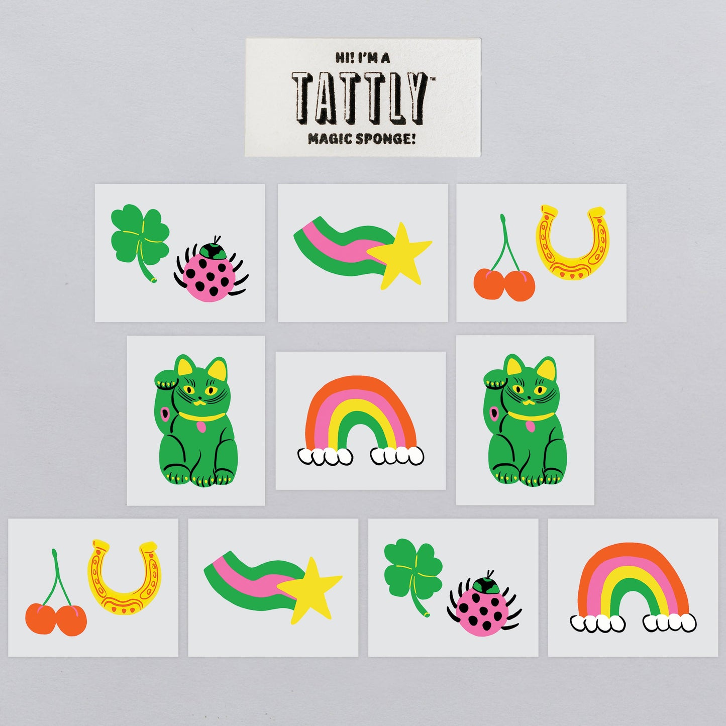 Tiny Lucky Charms Tattoo Tin - Tattly