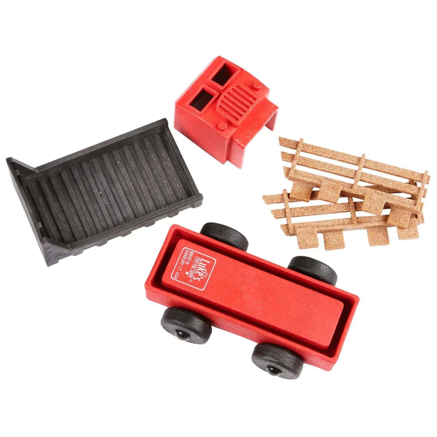 Farm Truck & Green Dump Truck 2 Pack