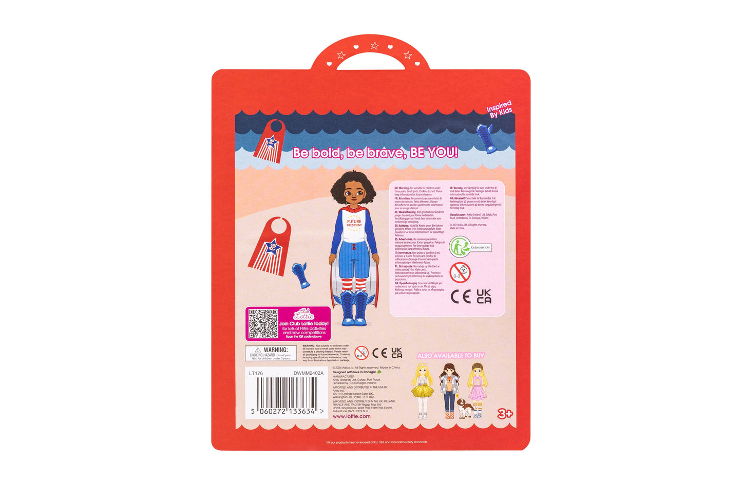 Future President Lottie Doll Accessories