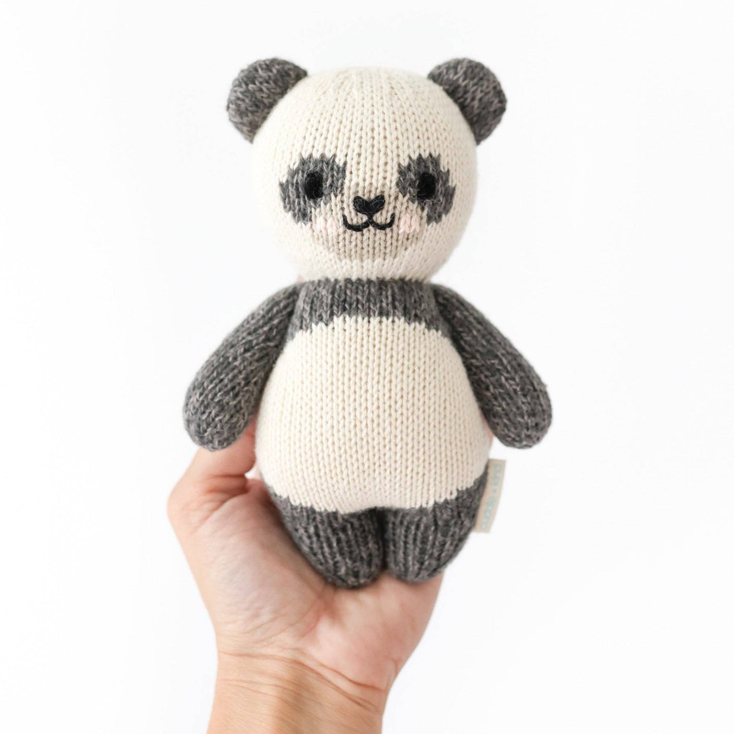 Baby Panda Cuddle + Kind Knit Stuffed Animal