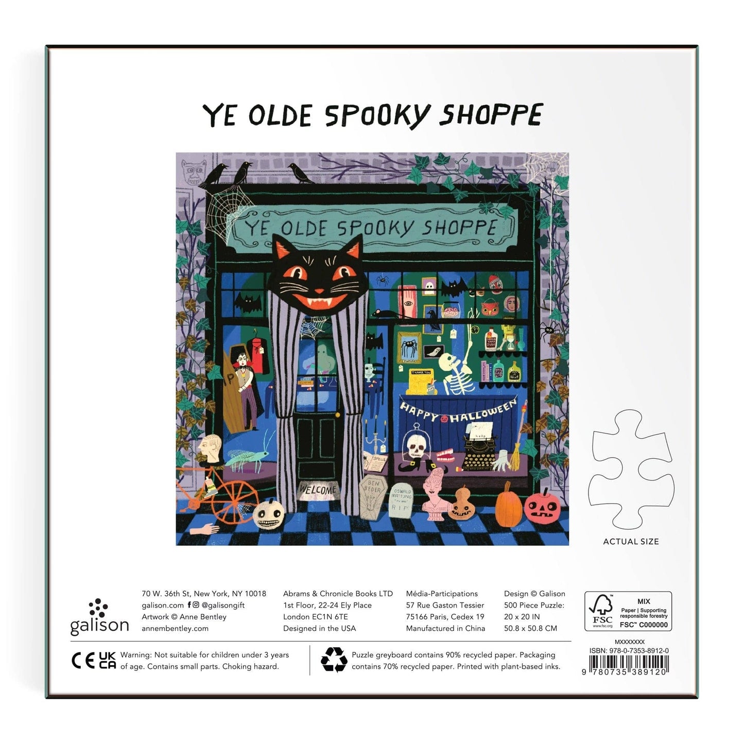 Ye Olde Spooky Shoppe Puzzle